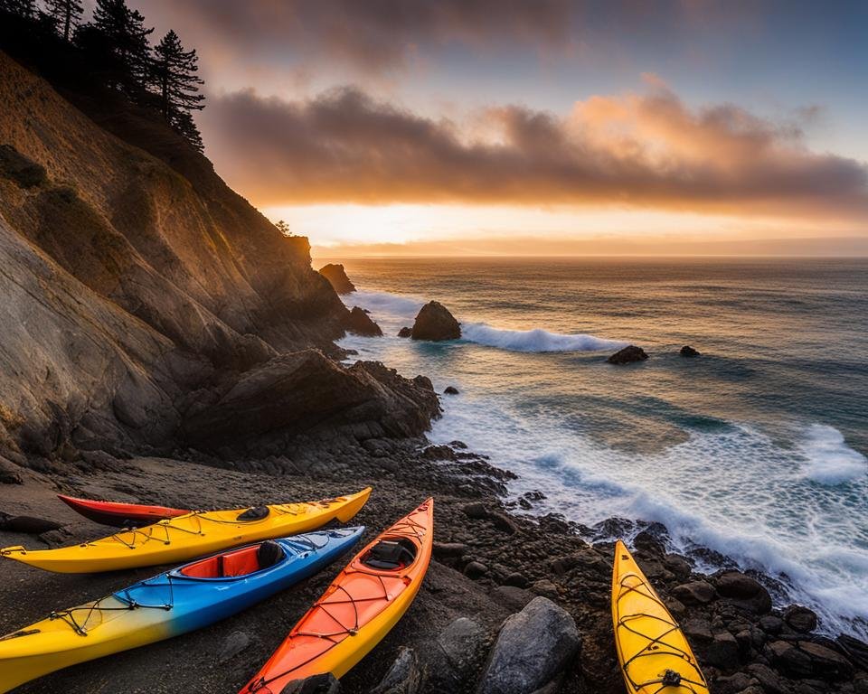 California Kayak Put in Spots