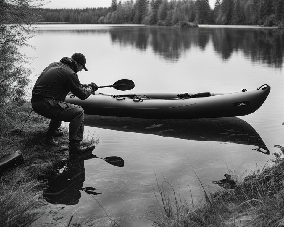 How to Attach a Skeg to an Inflatable Kayak?