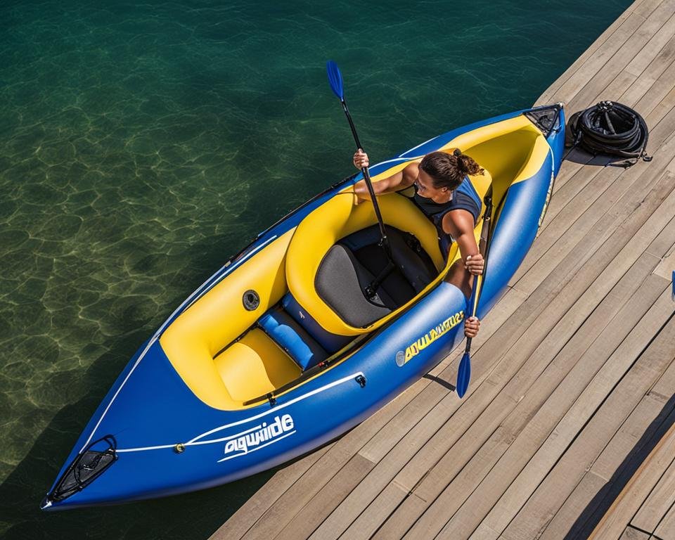 How to Inflate Aquaglide Kayak?