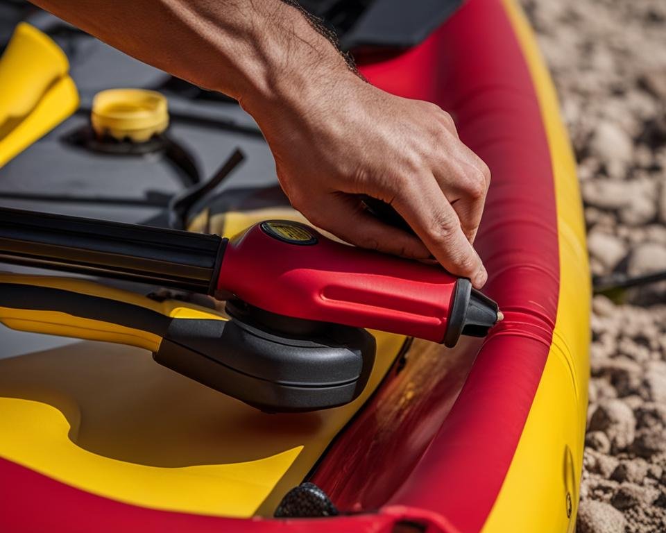 How to Inflate Challenger K2 Kayak?