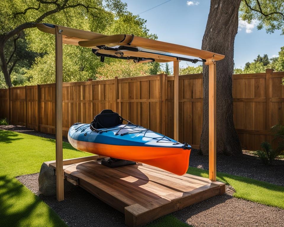 How to Store a Kayak Outside?