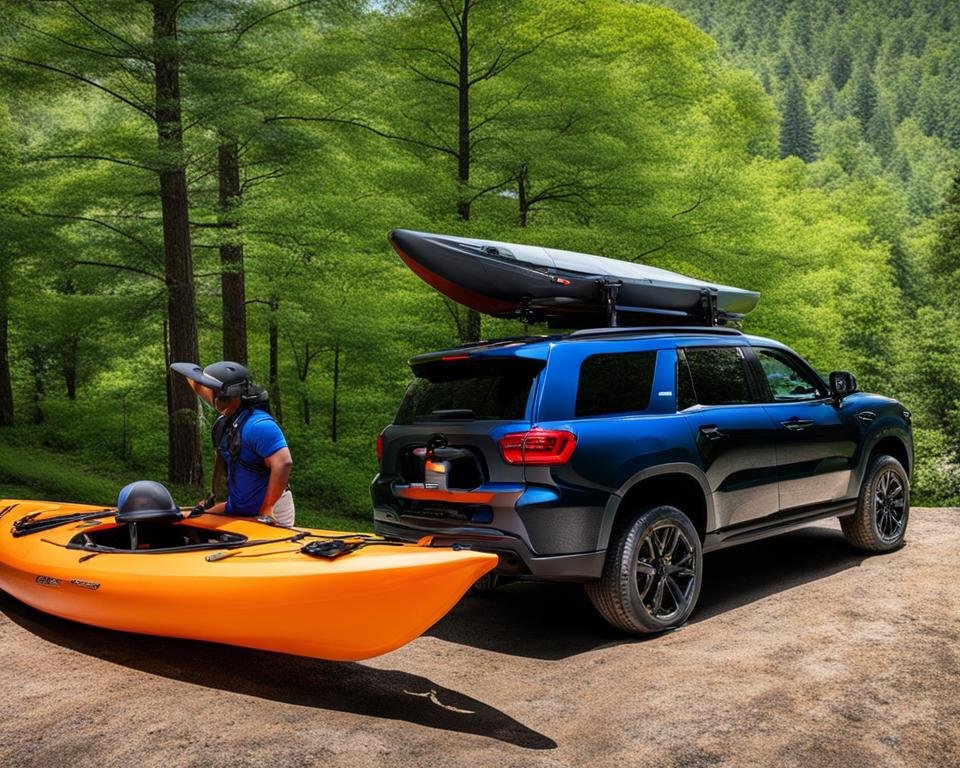 How to Strap Kayak to J Rack?