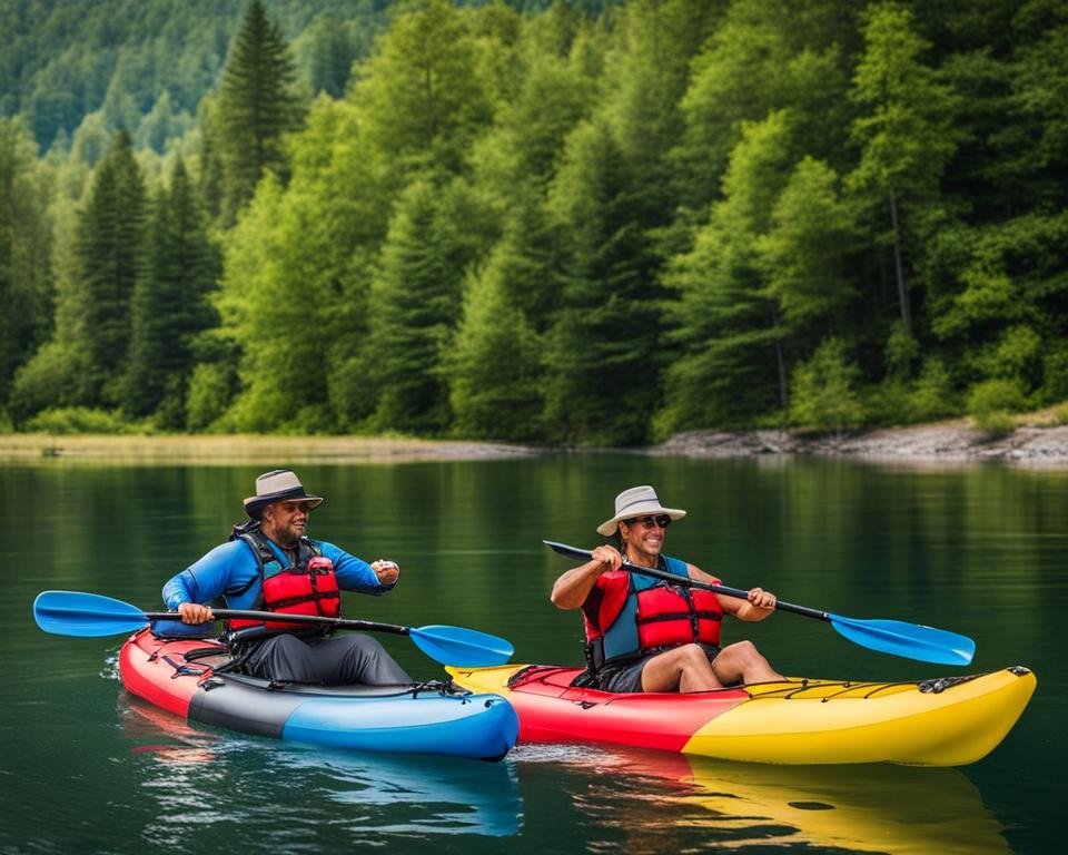 Inflatable Tandem Kayaks Uses