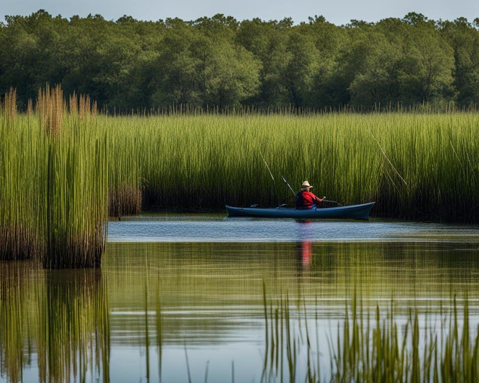 Inshore Kayak Fishing NC Spots