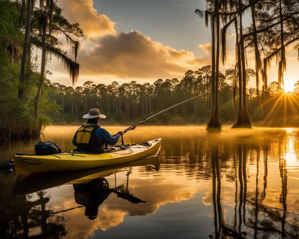 Kayak Fishing in Louisiana Spots