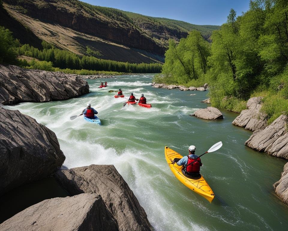 Kayak Play Spots Missouri River