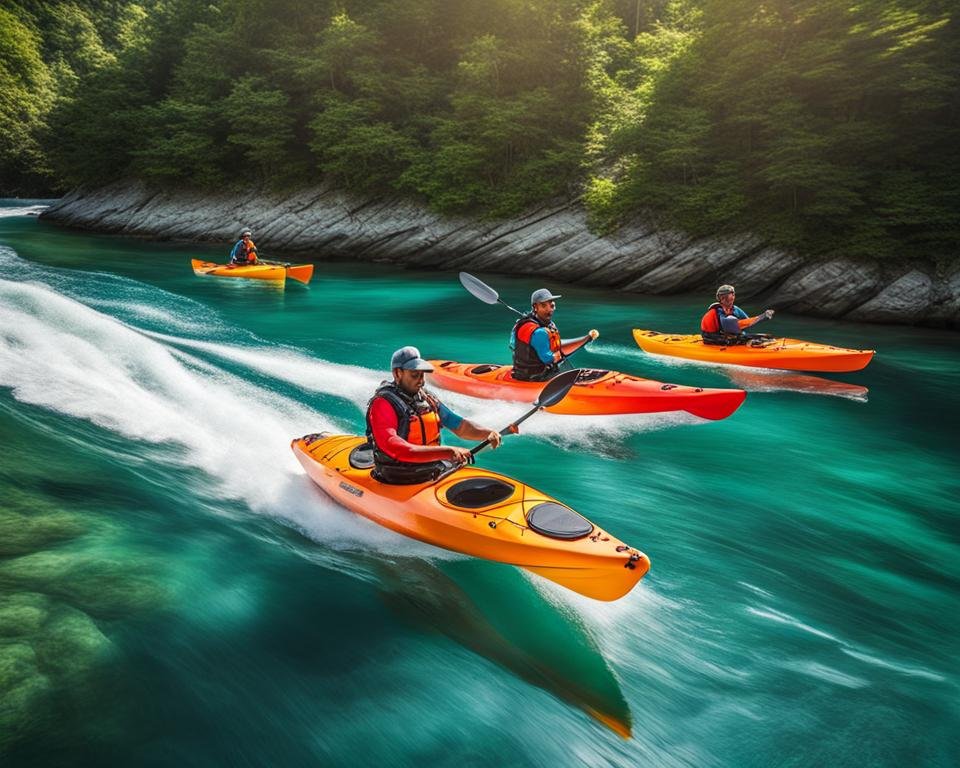 Motorized Tandem Fishing Kayaks