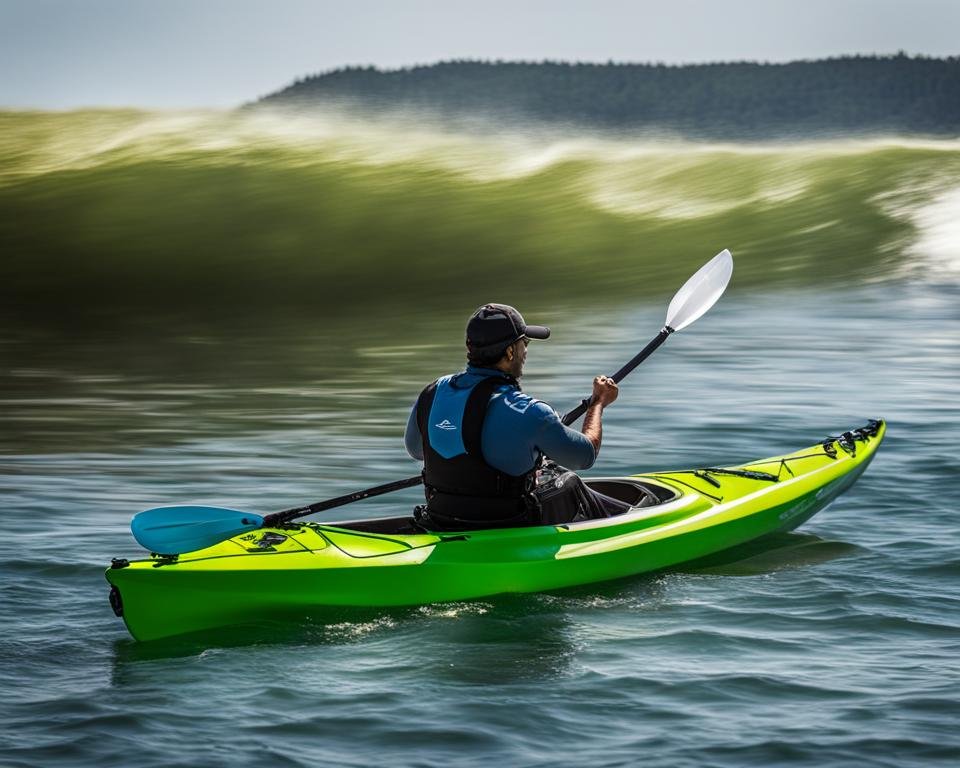 Perception Shadow 16.5 Touring Kayak With Rudder