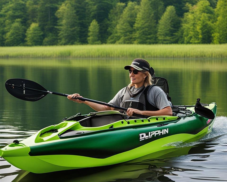 Sun Dolphin Kayak... Has Several Spots for Fishing Poles, Floats G