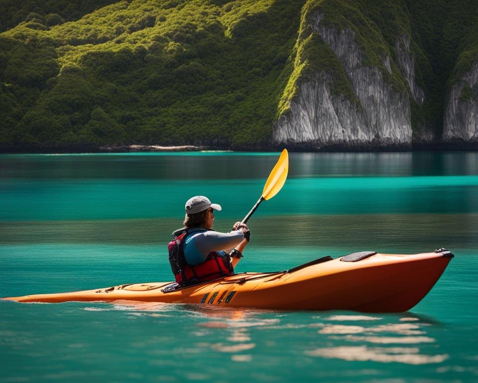 Touring on a Sea Eagle Kayak